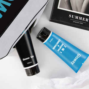 مستلزمات سفر لخبراء OEM مقاس 2 في 1 لمكيف الشامبو للرجال طقم حقيبة أدوات تجميل بالشامبو وهلام الاستحمام - Product Image 2