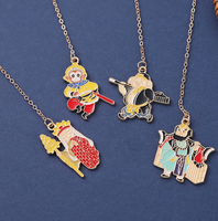 Marcapáginas de Metal con Personaje de Mitología Tradicional China, Colgante de Esmalte con Forma de Mono, Marcapáginas de Cultura Oriental, Regalo de Lectura, Recuerdo