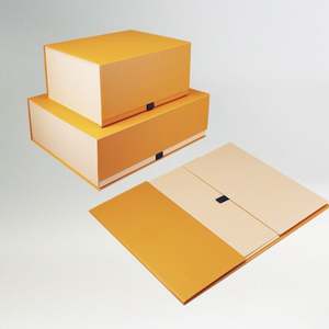 Luxury Matte Black Magnetic Collapsible Rigid Cardboard Shoes Paper Package <b>Box</b> <b>Large</b> Packaging Gift Custom Boxes - Product Image 3