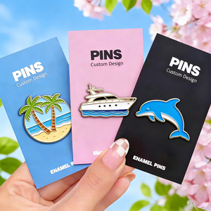 เข็มกลัดโลหะเคลือบแข็งและเคลือบนิ่มแบบกำหนดเองขายส่ง และเข็มกลัดติดเสื้อรูปสัตว์การ์ตูนสุดเท่ เข็มกลัดติดหมวก - Product Image 1