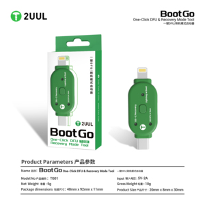 Outil de réparation 2UUL GT01 BootGo Type-C Lighting Dual Port DFU, outil de récupération et de flashage à un seul bouton pour <span class=keywords><strong>iPhone</strong></span> Samsung - Product Image 6