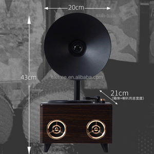 Haut-parleur stéréo Bt de <span class=keywords><strong>style</strong></span> rétro de bureau avec télécommande - Product Image 4