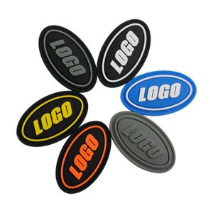 Étiquette en caoutchouc 3D personnalisée de bonne qualité, patch en silicone pour vêtements, patchs en PVC souple - Product Image 1