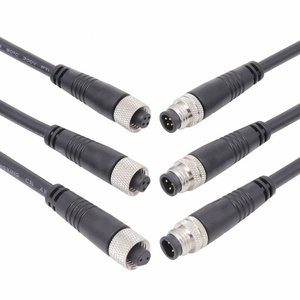 Presa maschio circolare in metallo presa femmina <span class=keywords><strong>2</strong></span> 3 4 5 6 8 Pin connettore cavo luce LED impermeabile - Product Image 4