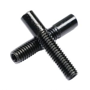 Tornillo de Fijación de Cabeza Plana, Recubierto de Zinc, Medidas en Pulgadas y Métricas, Rosca Estándar ISO para Tornillos de Madera, Aplicaciones Industriales - Product Image 1
