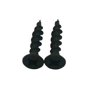 Vis à cloison sèche à tête de bugle <span class=keywords><strong>Phil</strong></span> Drive phosphatées noires durcies vis autotaraudeuses ST3.5X16 pour la construction - Product Image 4