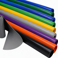 Tissus tissés enduits de PVC pour structures tendues, bâtiments flexibles, matériaux de charpente, usage agricole