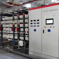Système d'eau ultra pure RO+EDI entièrement automatique pour usine d'électronique
