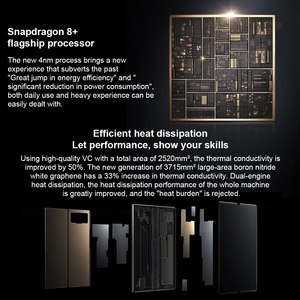 Teléfono <span class=keywords><strong>MIX</strong></span> Fold 2 Original Oficial de 8.02 Pulgadas + 6.56 Pulgadas, Cámara de 50MP, 12GB de RAM, 256GB de ROM, Mi Cellular - Product Image 5