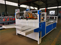 Plieuse-colleuse semi-automatique rapide pour diverses tailles de cartons