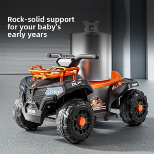 Meilleur choix : <span class=keywords><strong>Quad</strong></span> électrique 12V pour enfants, voiture jouet à 4 roues avec audio, vitesse maximale de 2,4 mph, phares LED, pour les enfants de 2 à 7 ans - Product Image 2