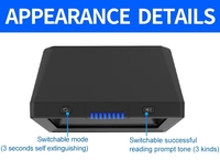 Escáner de Códigos de Barras QR 1D 2D de Alta Velocidad USB Tamaño A4 para Supermercado, Sensor CMOS, Lectura por Inducción, Compatible con Windows y Android