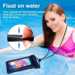 Oem ODM phổ IPX8 điện thoại không thấm nước Pouch với túi khí <span class=keywords><strong>floatable</strong></span> không thấm nước điện thoại di động trường hợp - Product Image 3