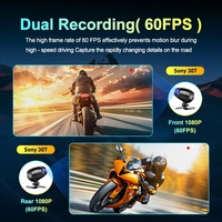 Écran tactile universel sans fil 6,25 pouces pour moto CarPlay Android Auto Affichage Navigation Multimédia pour Autocycle Autobike