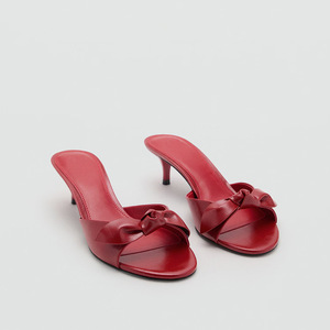 Nuovi <span class=keywords><strong>sandali</strong></span> da donna con tacco a spillo-moda con muli a fiocco-<span class=keywords><strong>sandali</strong></span> da esterno - Product Image 2