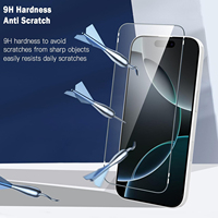 Protection d'écran en verre trempé HD 2.5D transparente incassable 9H personnalisée pour téléphones mobiles, modèles compatibles 14 15 XR Pro Max
