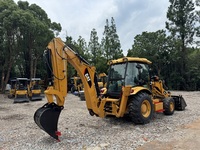 Gebrauchter Caterpillar 420F Baggerlader CAT 420F 4WD Traktorlader Bagger mit Wenigen Betriebsstunden und in Gutem Zustand