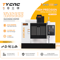 Centre d'usinage vertical VMC855 à prix d'usine, commande GSK, machine de fraisage CNC automatique pour le traitement des métaux