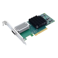 Kartu Jaringan Ethernet Internal Server Single Port QSFP28 40GbE PCI3..0x8 MCX4131A-BCAT
