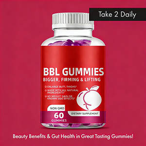 Organik Güzellik Popo Kalça Büyütücü Sakız Şekeri BBL Popo Geliştirme Sıkılaştırıcı Doğal Kalça Büyütme Enerji Yönetimi - Product Image 3