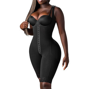 Body Shaper Post-Opératoire Stade 1 <span class=keywords><strong>Fajas</strong></span> Sans Soutien-Gorge <span class=keywords><strong>Colombianas</strong></span> Moldeadoras pour BBL Bodysuit Logo Contrôle du Ventre Shapewear - Product Image 1
