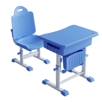 Ensemble de bureau et chaise d'école de qualité supérieure, nouveau design, vente en gros