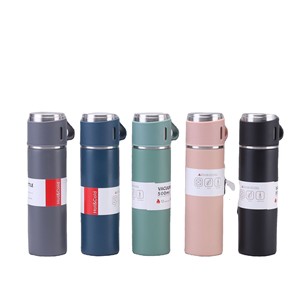 Nuovo Set di Tazze Termiche di Alta Gamma per Affari, <span class=keywords><strong>Una</strong></span> <span class=keywords><strong>Tazza</strong></span> con Tre Coperchi, Acciaio Inossidabile Sottovuoto, Isolamento per 24 Ore, Logo Personalizzabile, <span class=keywords><strong>Tazza</strong></span> da Tè - Product Image 3