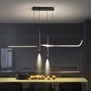 2022 Nordic Minimalist Dining Room Pendant <b>Light</b> Modern Designer Office Long Bar Table Lamp New Style <b>Chandelier</b> Pendant <b>Lights</b> - Product Image 2
