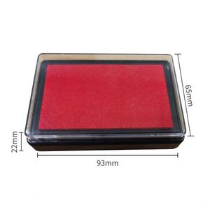 Almohadilla de Tinta de Secado Rápido Rectangular para Juguetes, Kit de Sellos de Huellas Dactilares para Niños y Oficina - Product Image 3