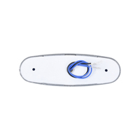 Nouvelle lampe de signalisation latérale universelle 12V 24V à 16 LED pour camion, mode double clignotant continu et stroboscopique, pour poids lourds, remorques et pick-up