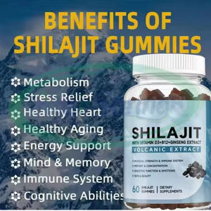 Dès que possible OEM Halal naturel biologique pur de l'Himalaya Shilajit Gold Gummies Gummy Private Label 4000mg 3000mg Shilajit Gummies - Product Image 2