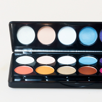 AKIACO Vegan Makeup Lidschatten Großhandel Custom Pressed Glitter Private Label Hoch pigmentierte Lidschatten-Palette