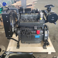 Motor Diésel Weifang ZH4105ZD Euro 2, Arranque Eléctrico, Cuatro Cilindros, 4 Tiempos, 56KW/1500Rpm, Refrigerado por Agua, con Cojinete