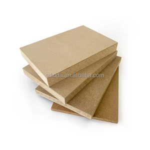 Nguyên liệu gỗ sợi MDF cho phòng ăn và khách sạn chống ẩm 3mm đến 18mm Độ dày <span class=keywords><strong>hardboard</strong></span> cho hội thảo và tủ - Product Image 2