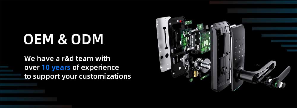 Liliwise Home Electronics Wifi portátil Cerradura Rfid Código de huella digital Tuya Smart Lock