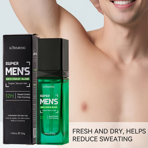 Sérum Gel <span class=keywords><strong>Anti</strong></span>-Transpiration Super <span class=keywords><strong>Homme</strong></span> KORMESIC 30g Marque Privée Personnalisée Contrôle de la Transpiration 12H Forme Ferme Déodorant - Product Image 5