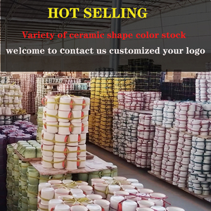 Tasses en céramique personnalisées polychromes tasse en céramique crème gaufrée tasse en forme de ventre petit déjeuner <span class=keywords><strong>anglais</strong></span> coloré tasse créative de grande capacité - Product Image 6