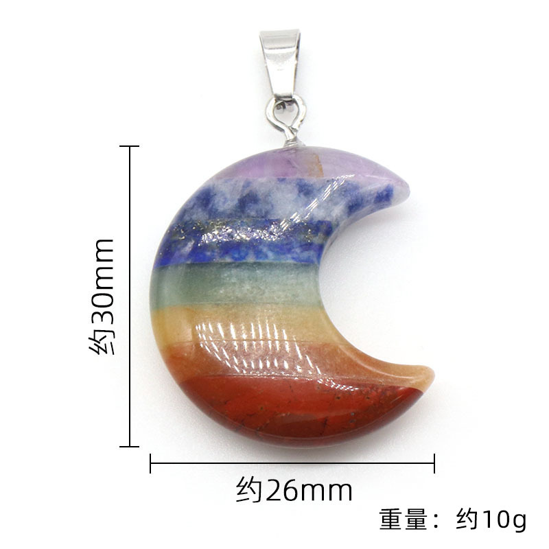 Pendentif Lune 30 mm
