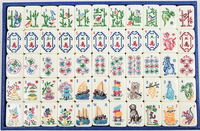 Table de Mahjong pliable en acrylique pour 4 joueurs, écologique, durable, portable, design moderne et luxueux
