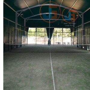 Techo para Pista de <span class=keywords><strong>Pádel</strong></span> 2025 a Precio de Fábrica Cubierta Impermeable tipo Carpa para Campos Deportivos con Estructura de Acero - Product Image 5