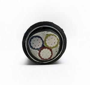 Vente directe d'usine de câbles <span class=keywords><strong>Teck</strong></span> 90 3x1/0AWG 3x2/0AWG Câble d'alimentation blindé flexible - Product Image 2