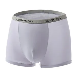 Custom Design High Quality Men's Boxer 95 Regenerated Fiber 5spandex Private Label Mens Cotton Boxer Briefs Underwear