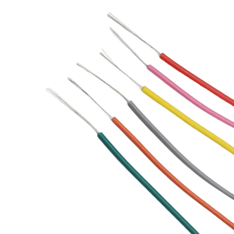 Cable eléctrico aislado de color con revestimiento de PVC de 7/0/2 1KV 20AWG 100mm O.D.1.68mm metros/rollo