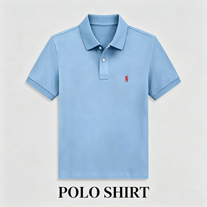 Vente en gros d'usine, polos décontractés pour hommes, 100% coton, style Ralph Lauren, style old money, sport, été - Product Image 5