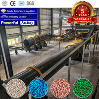 Maxton Hoge Efficiëntie Organische Meststof Productielijn 1-5T/H Hoge Kwaliteit NPK Meststof Granulatielijn