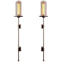 Applique Murale LED Moderne Minimaliste en Verre de l'Usine de Zhongshan, Lumière Chaude 3000K pour Salon, Hôtel, Couloir - Design à Bras Long