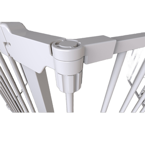 Barrière de sécurité pour enfant PROBEBI PPI01 en métal, barrière de sécurité pour bébé, barrière de sécurité intérieure et extérieure, parc pour enfants, garde-corps en fer - Product Image 2