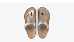 Sandales en cuir de vache véritable à semelle souple, chaussures de plage santé pour femmes/hommes, <span class=keywords><strong>prix</strong></span> bas, vêtements de plage d'été - Product Image 4