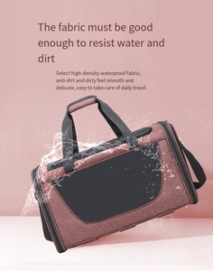 OEM al por mayor ruedas desmontables al aire libre Aire aprobado portátil mascota viaje <span class=keywords><strong>plegable</strong></span> perro carro portador - Product Image 6