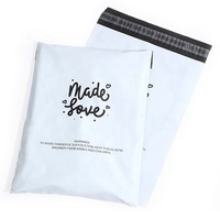 Sacs d'expédition personnalisés en polyéthylène pour courrier postal, sacs d'emballage en plastique imprimés sur mesure pour vêtements